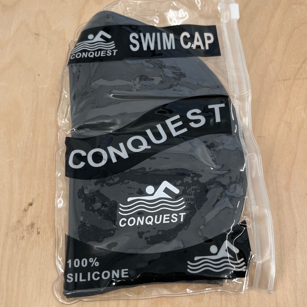 Conquest Swim Cap NWT